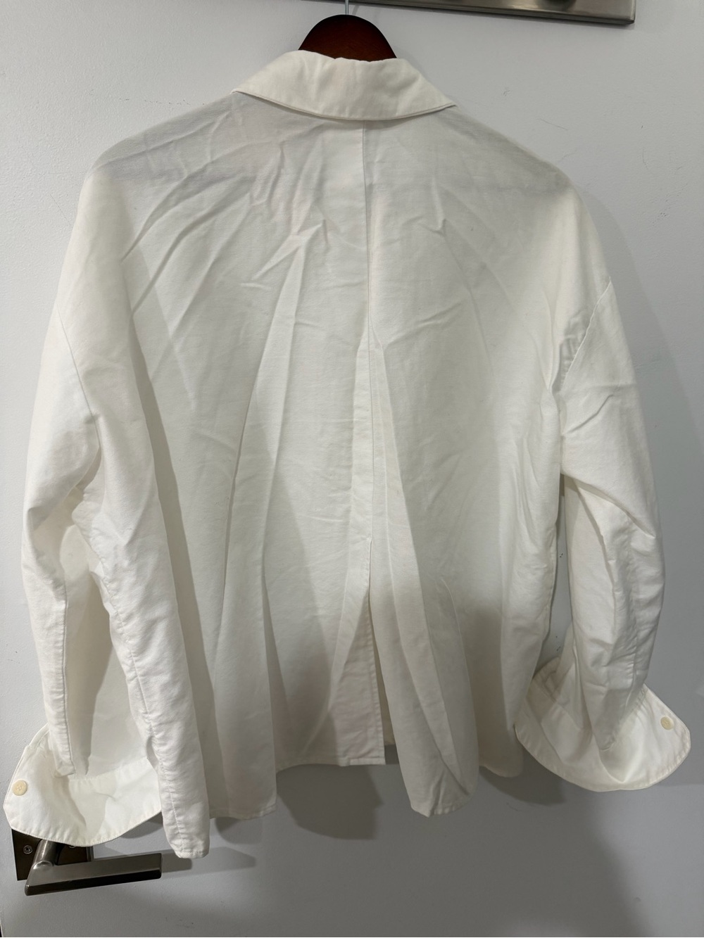 Djerf Avenue breezy shirt white - Picture 3 of 4